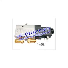 China 61.184.1051,HD SM102 CD102 MACHINE 4/2-WAY VALVE/CYLINDER,24V,1.7W supplier